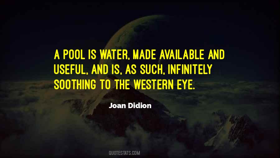 Pool Water Quotes #829677