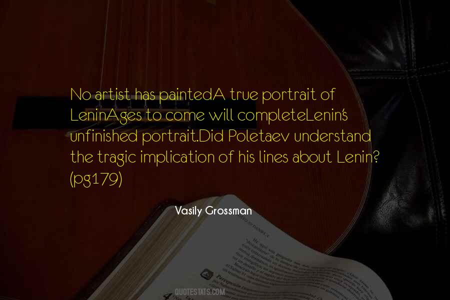 Quotes About Portrait Artist #1306517