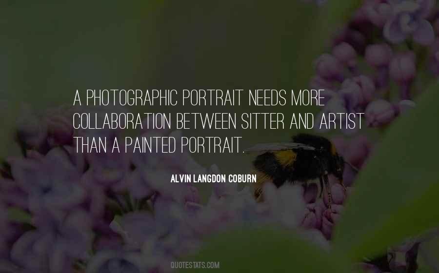 Quotes About Portrait Artist #932660