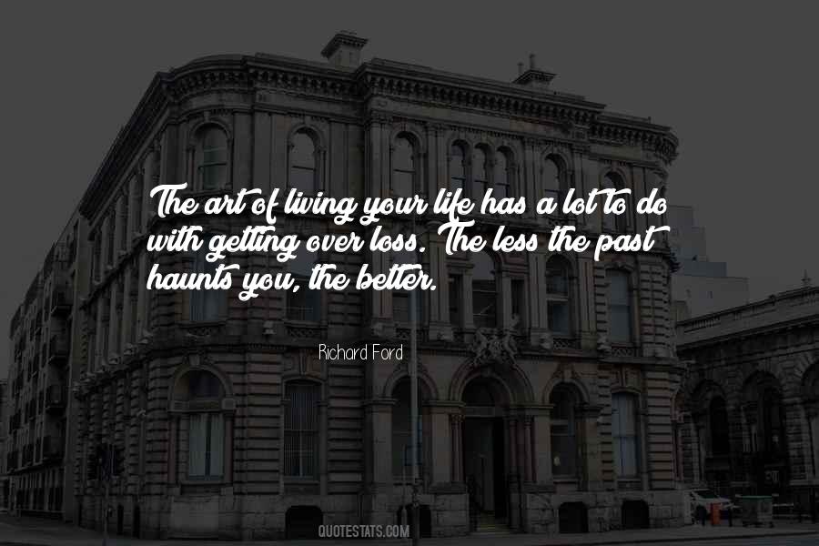 Quotes About Living The Past #411126