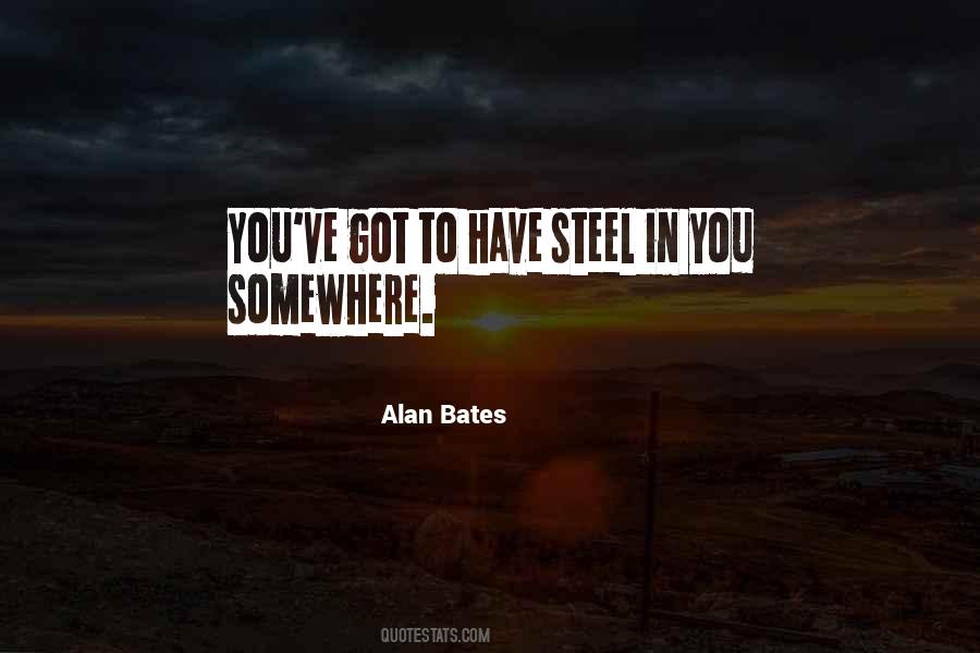 Quotes About Steel #1225564