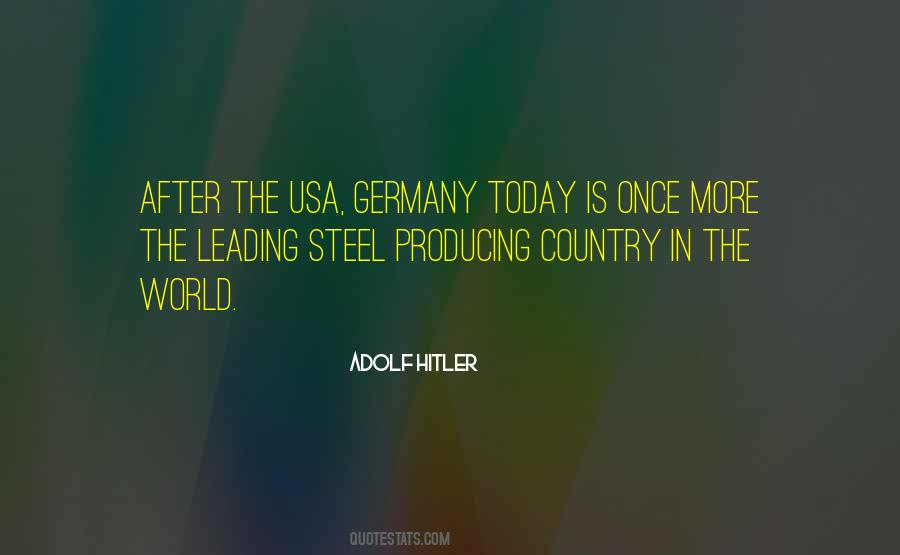 Quotes About Steel #1295919