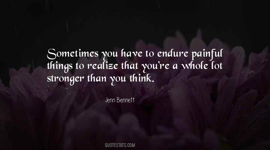 Painful Things Quotes #1096830