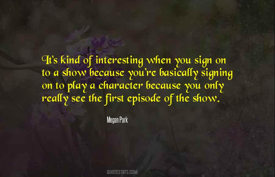 Quotes About Signing #1762829