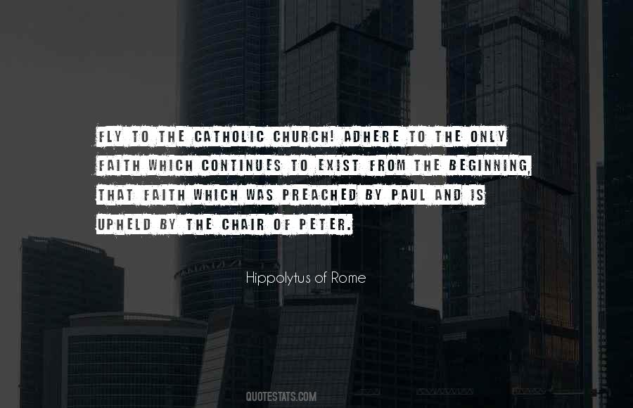Church Catholic Quotes #330749
