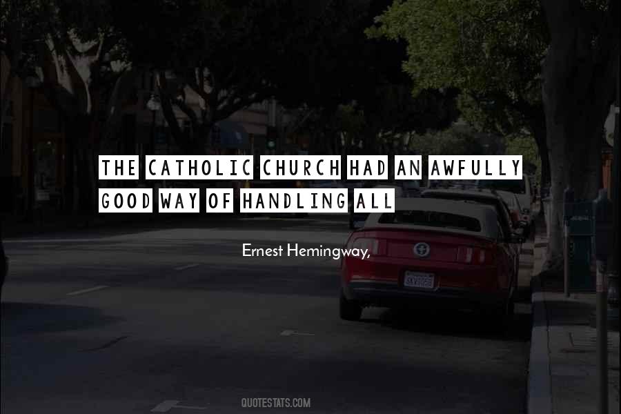 Church Catholic Quotes #459645