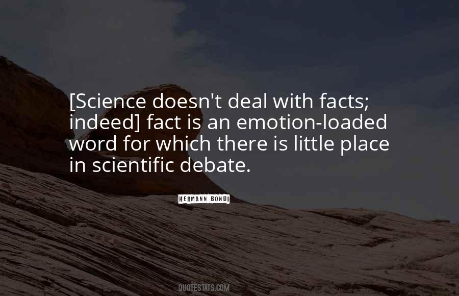 Quotes About Science Facts #595934