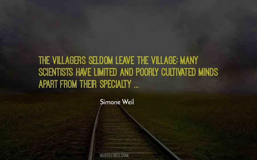 Quotes About Villagers #1594162