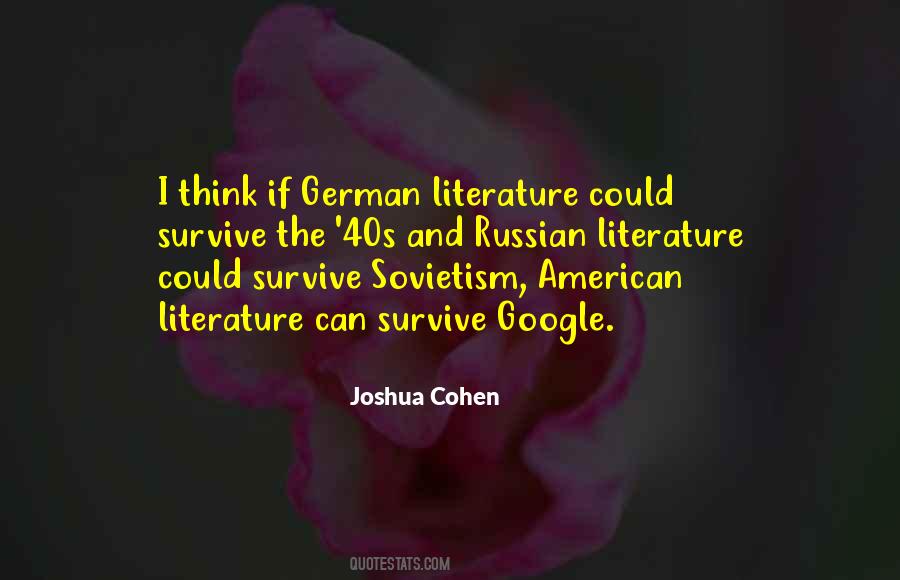 Quotes About Russian Literature #203211