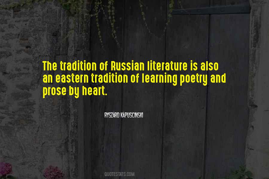 Quotes About Russian Literature #936605