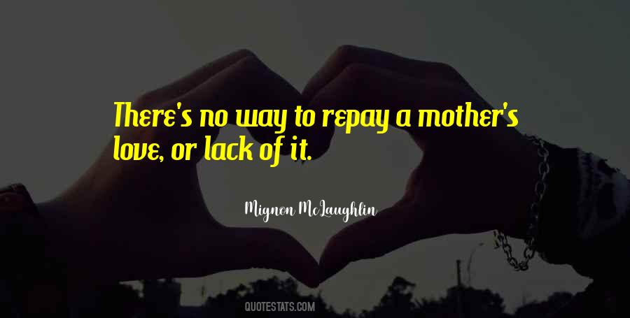 A Mother S Love Quotes #136972