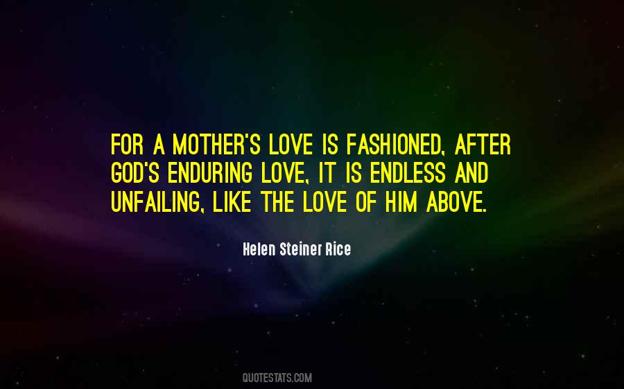 A Mother S Love Quotes #54954