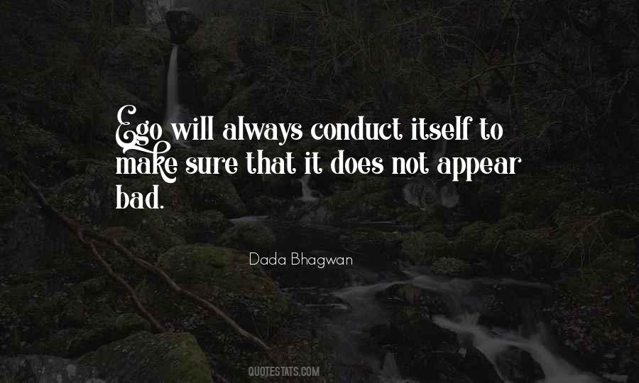 Quotes About Good Conduct #670847