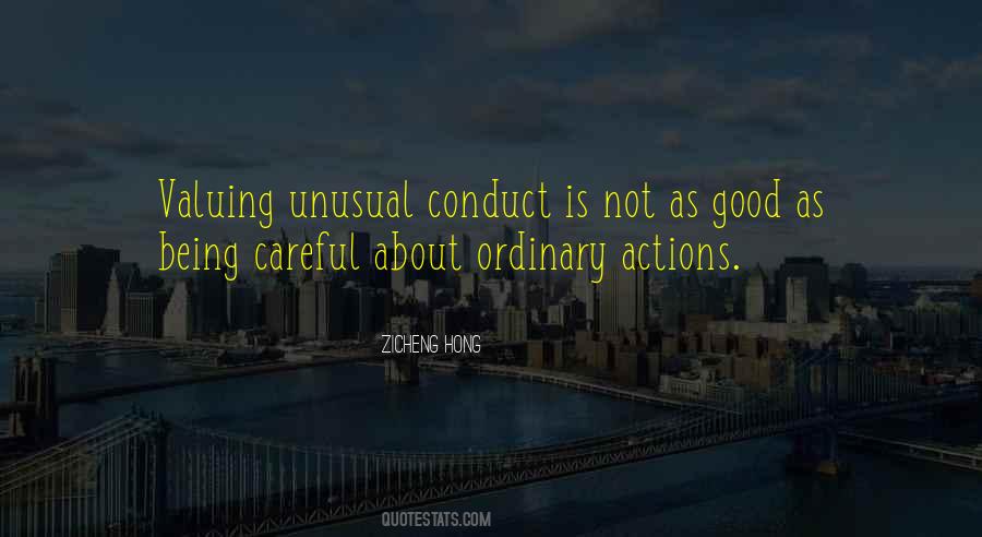 Quotes About Good Conduct #742220