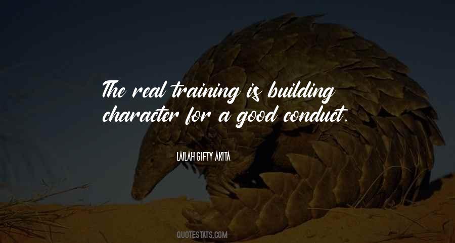 Quotes About Good Conduct #821071