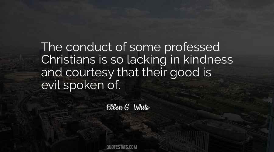 Quotes About Good Conduct #951821