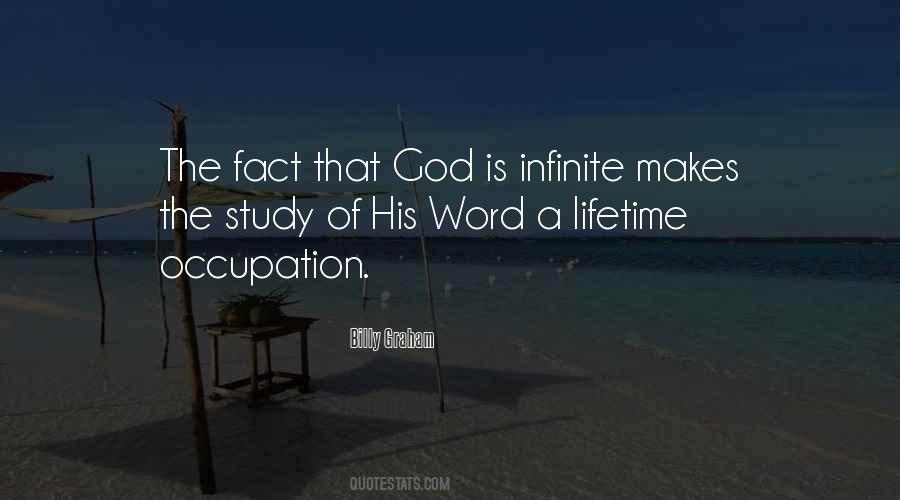 God Is Infinite Quotes #1326032