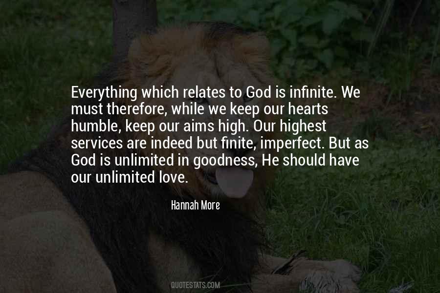 God Is Infinite Quotes #1615670
