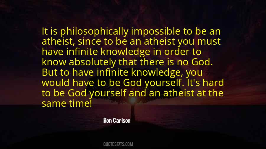 God Is Infinite Quotes #92559