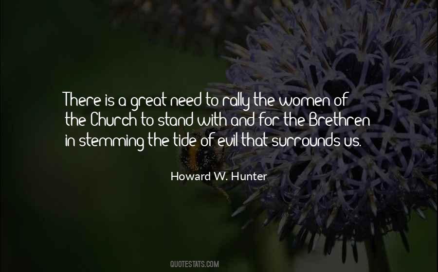 Stemming The Tide Quotes #556270