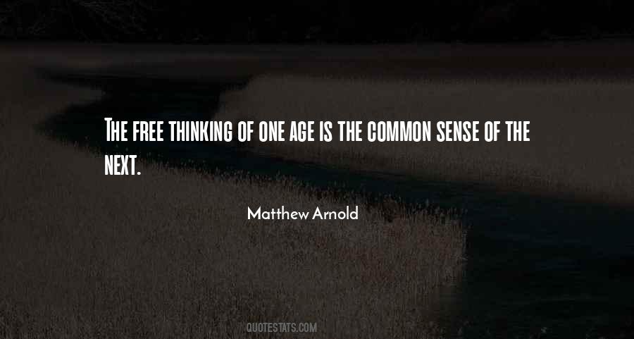 Quotes About Free Thinking #1856955