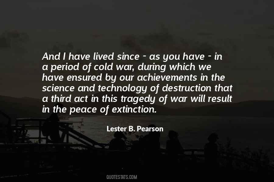 Quotes About Science And War #1436884