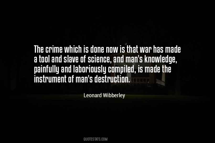 Quotes About Science And War #1589628