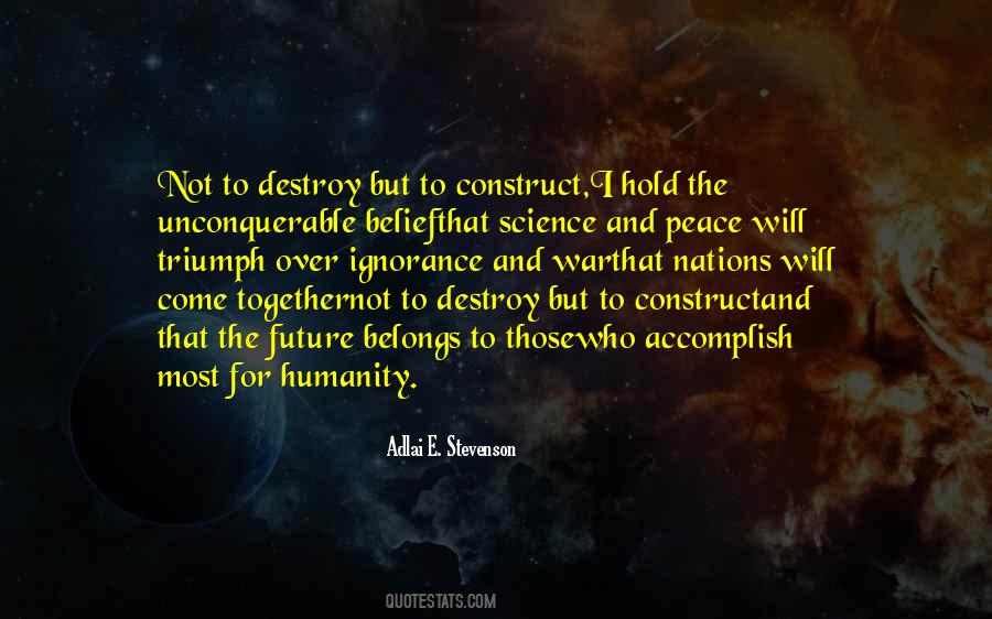 Quotes About Science And War #1805831