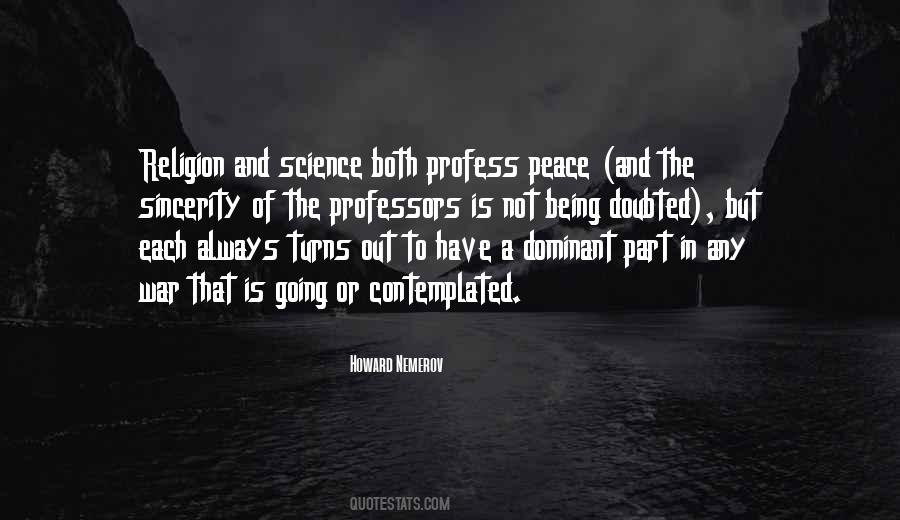 Quotes About Science And War #455300