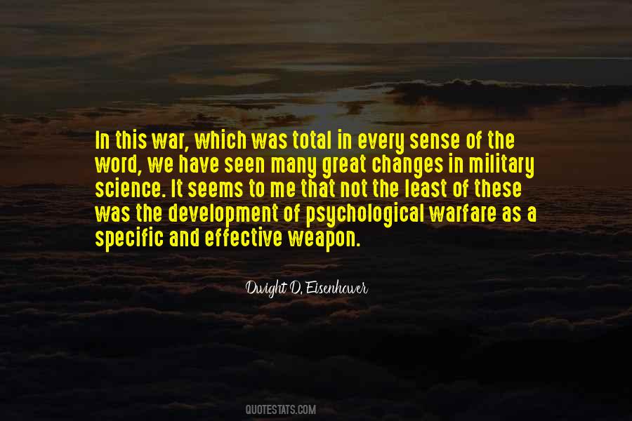 Quotes About Science And War #51277