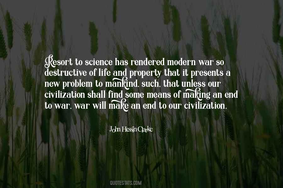 Quotes About Science And War #740982