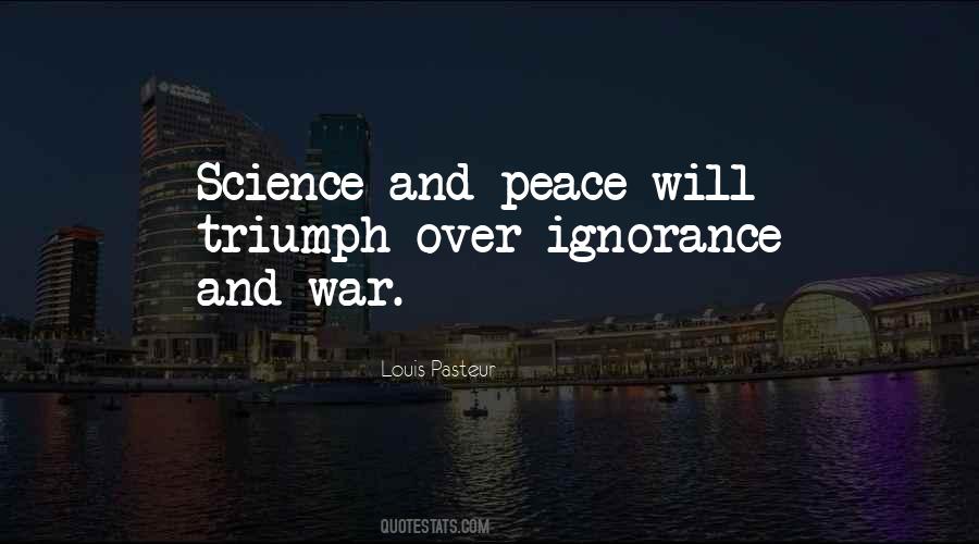 Quotes About Science And War #847510