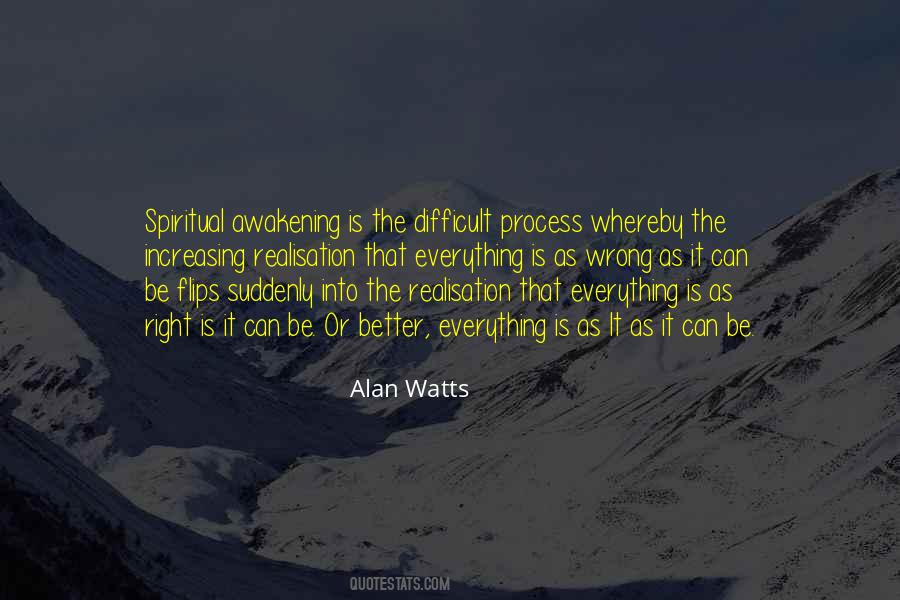 Awakening Process Quotes #1347868
