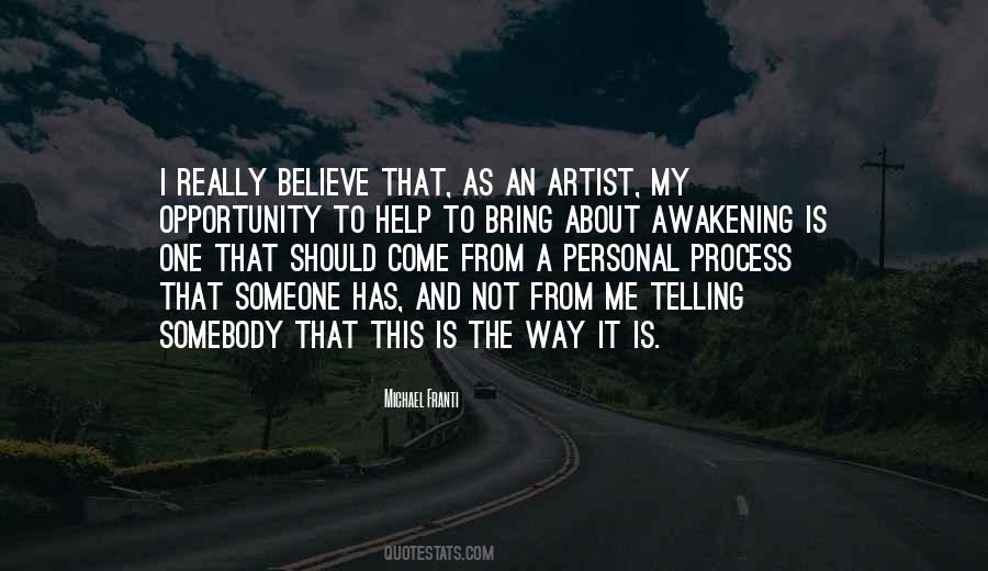 Awakening Process Quotes #1377317