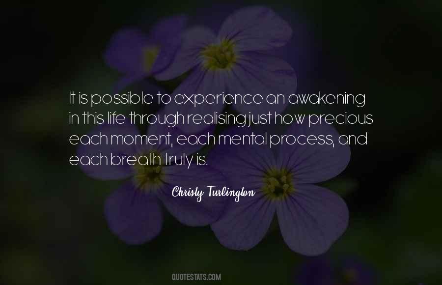 Awakening Process Quotes #685885