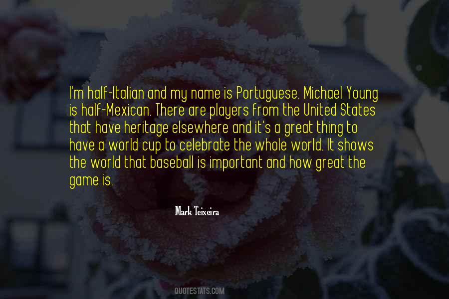 Quotes About Italian Heritage #724194