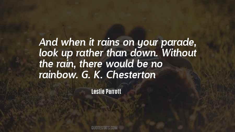 No Rain Quotes #438089