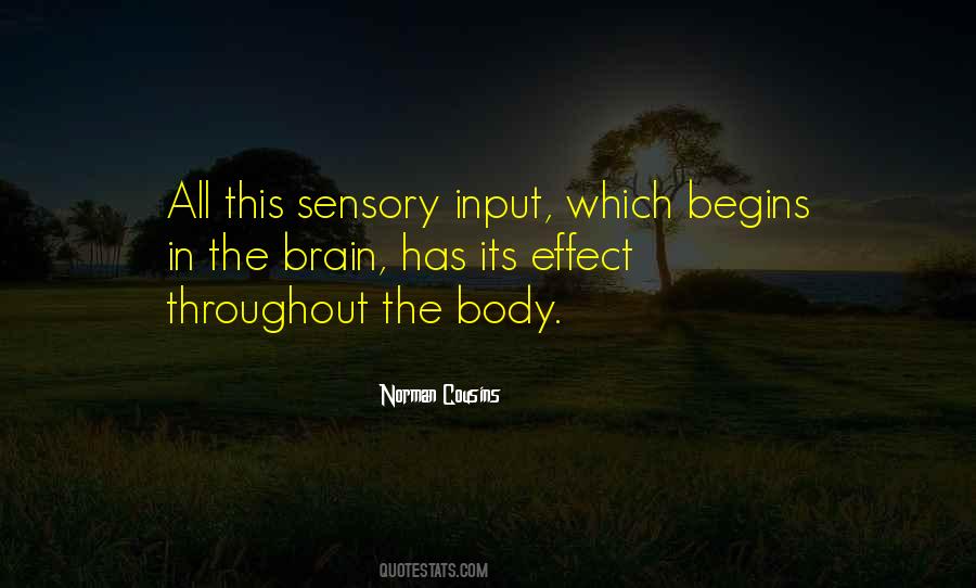 Quotes About Sensory #1432255