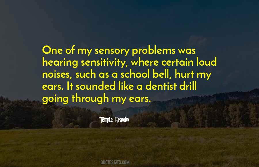 Quotes About Sensory #1466283