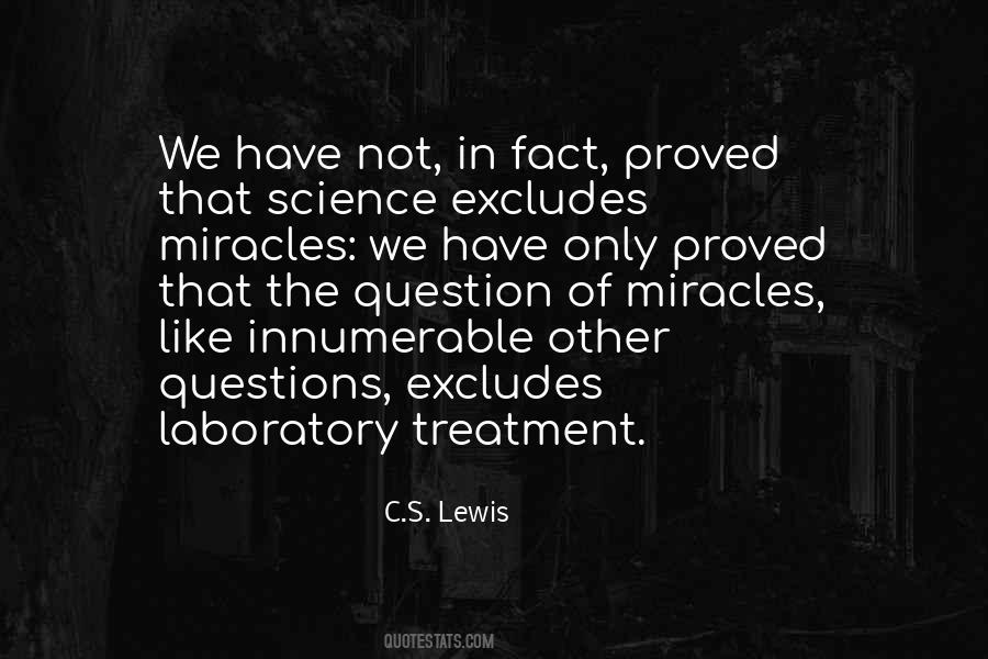 Quotes About Science And Miracles #1050303