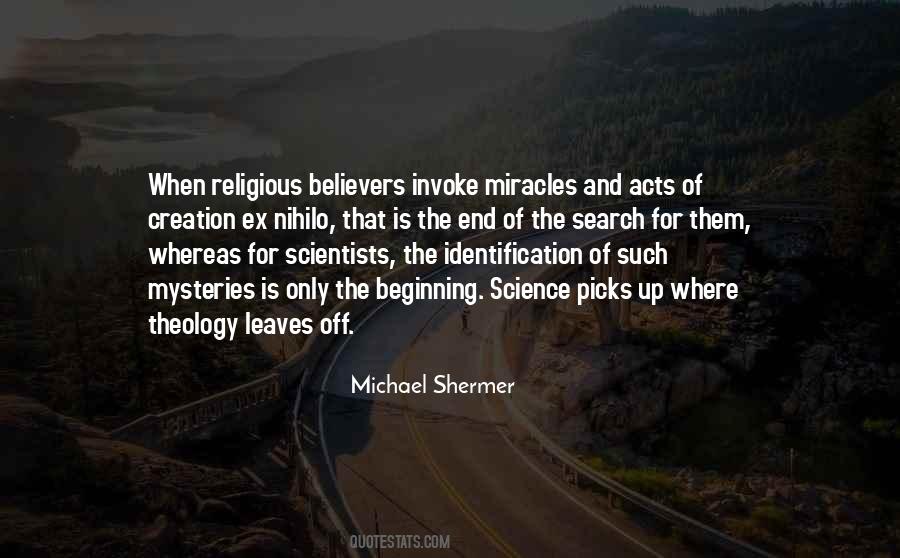 Quotes About Science And Miracles #1635089