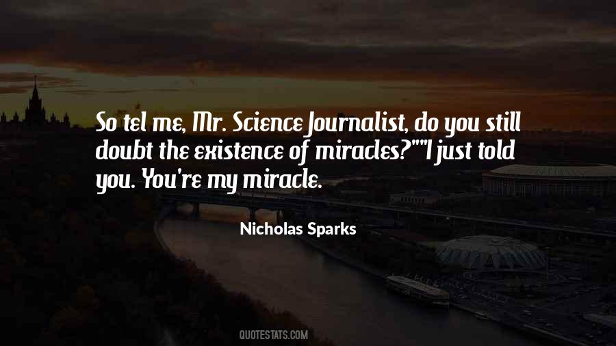 Quotes About Science And Miracles #244859