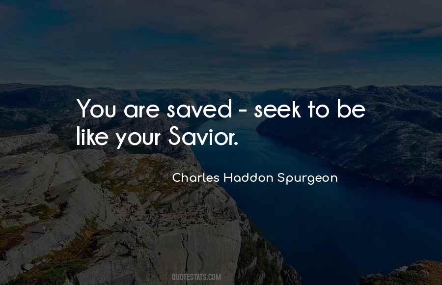 Your Savior Quotes #11331