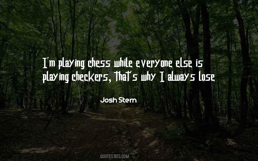 Quotes About Checkers #822181