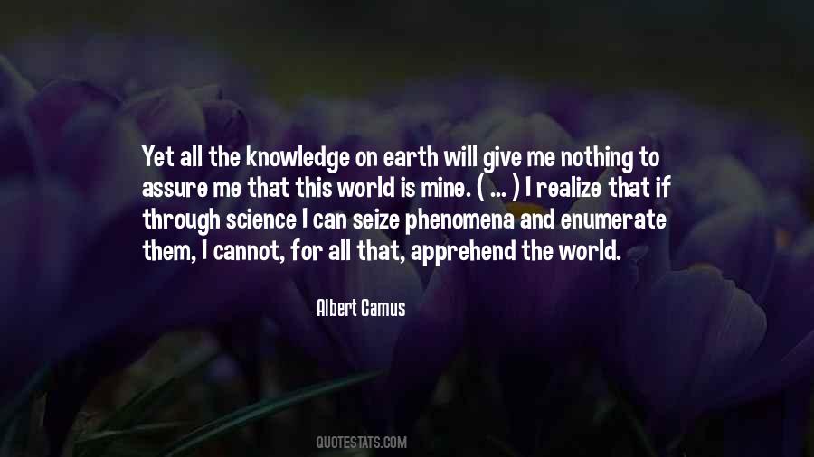 Quotes About Science And Knowledge #188481