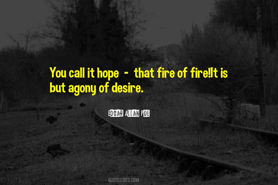 Quotes About Desire And Hope #120581