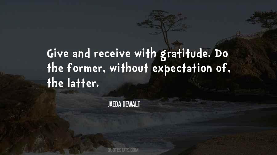 Quotes About Gratitude And Giving #992981