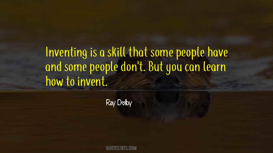 Quotes About Inventing #1183737