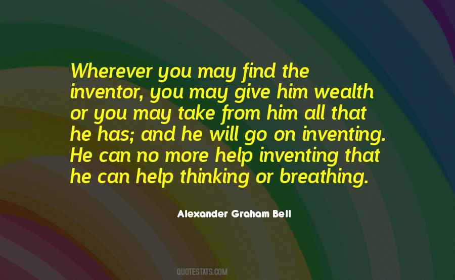 Quotes About Inventing #1443269