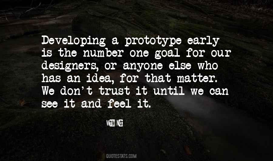 Quotes About Developing Ideas #562767